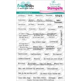 CarlijnDesign Stempels Spelletjes Teksten (CDST-0161)
