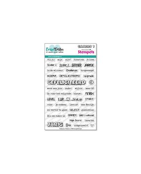 CarlijnDesign Stempels Gamers 1 (CDST-0163)