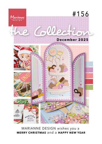 Marianne Design Leaflet The Collection # 156 December 2025 (CAT13156)