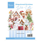 Marianne Design Die-cuts Gingerbread Christmas (24pcs) (VK9642)