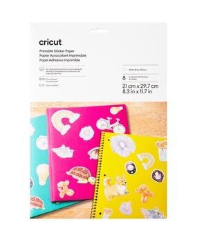 Cricut Printable Sticker Paper A4 White (8pcs) (2011743) vervanging van 2010361