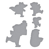 Spellbinders Simon Hurley Etched Dies Skating By (S4-1480)