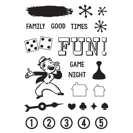 Simple Stories Game Night Stamps (26116)