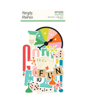 Simple Stories Game Night Simple Pages Pieces (26124) Simple Stories Game Night Simple Pages Pieces (26124)