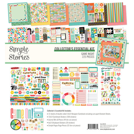 Simple Stories Game Night Collector's Essential Kit (26101) Simple Stories Game Night Collector's Essential Kit (26101)