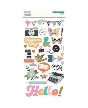 Simple Stories Take Note 6x12 Inch Chipboard (25917) Simple Stories Take Note 6x12 Inch Chipboard (25917)