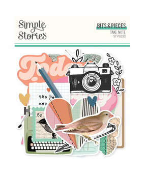 Simple Stories Take Note Bits & Pieces (25918) Simple Stories Take Note Bits & Pieces (25918)