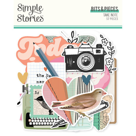 Simple Stories Take Note Bits & Pieces (25918)