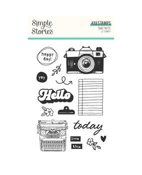 Simple Stories Take Note Stamps (25916) Simple Stories Take Note Stamps (25916)