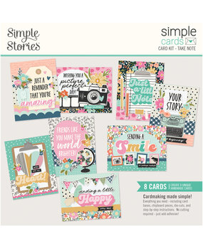 Simple Stories Take Note Simple Cards Kit (25927) Simple Stories Take Note Simple Cards Kit (25927)
