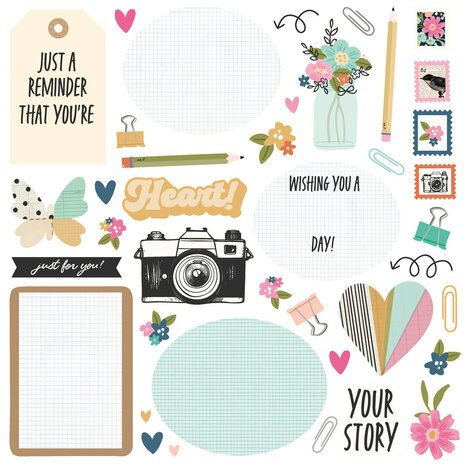 Simple Stories Take Note Simple Cards Kit (25927) Simple Stories Take Note Simple Cards Kit (25927)