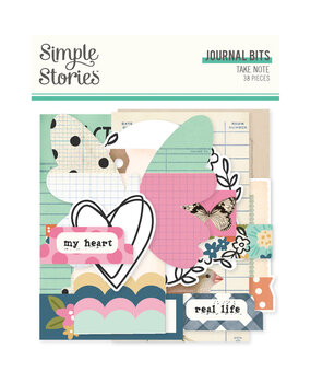 Simple Stories Take Note Journal Bits & Pieces (25919) Simple Stories Take Note Journal Bits & Pieces (25919)