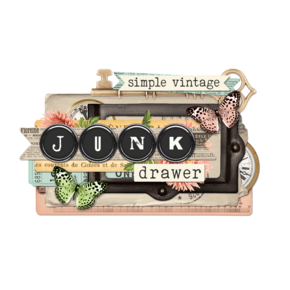 Simple Vintage Junk Drawer