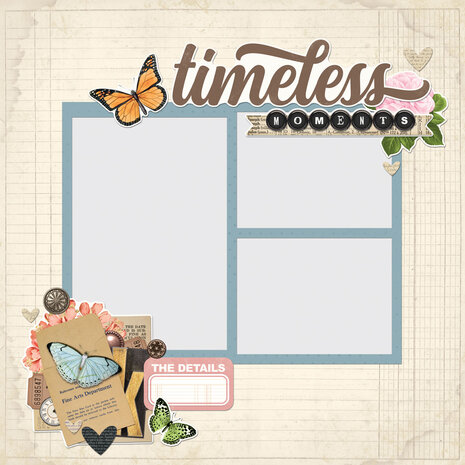 Simple Stories Simple Vintage Junk Drawer Simple Pages Pieces (26034)