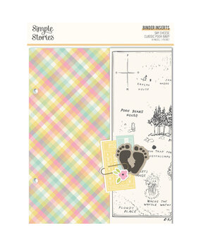 Simple Stories Say Cheese Classic Pooh Baby 6x8 Inch Binder Inserts (25834) Simple Stories Say Cheese Classic Pooh Baby 6x8 Inch Binder Inserts (25834)
