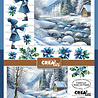 Crealies Cutting Sheets Papier Knipvel Winter C (8pcs) (CLSVP003)
