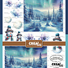 Crealies Cutting Sheet Winter G (8pcs) (CLSVP007)