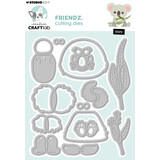 Creative Craftlab Friendz Cutting Die Ozzy (CCL-FR-CD1070)
