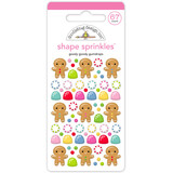 Doodlebug Design Oh What Fun Goody Goody Gumdrops Shape Sprinkles (8951)