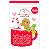 Doodlebug Design Oh What Fun Heartwarming Shaker-Pops (8955)