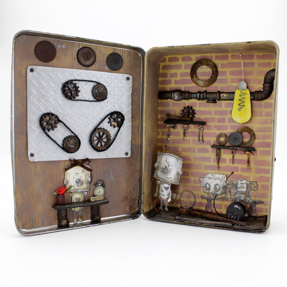 Katy Sue Designs Cosmic Shimmer Silicone Mould Petite Pipeworks (CE0150-CS)