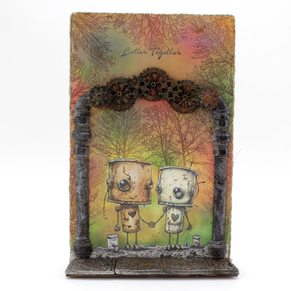 Katy Sue Designs Cosmic Shimmer Silicone Mould Mini Cogs & Gears (CE0152-CS)