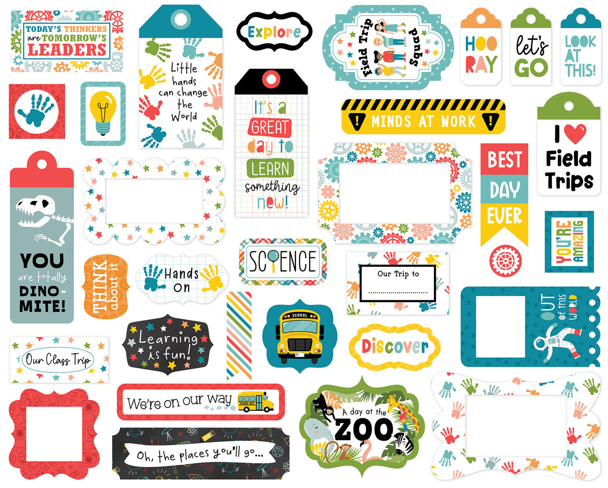 Echo Park Field Trip Frames & Tags (FT478025) Echo Park Field Trip Frames & Tags (FT478025)