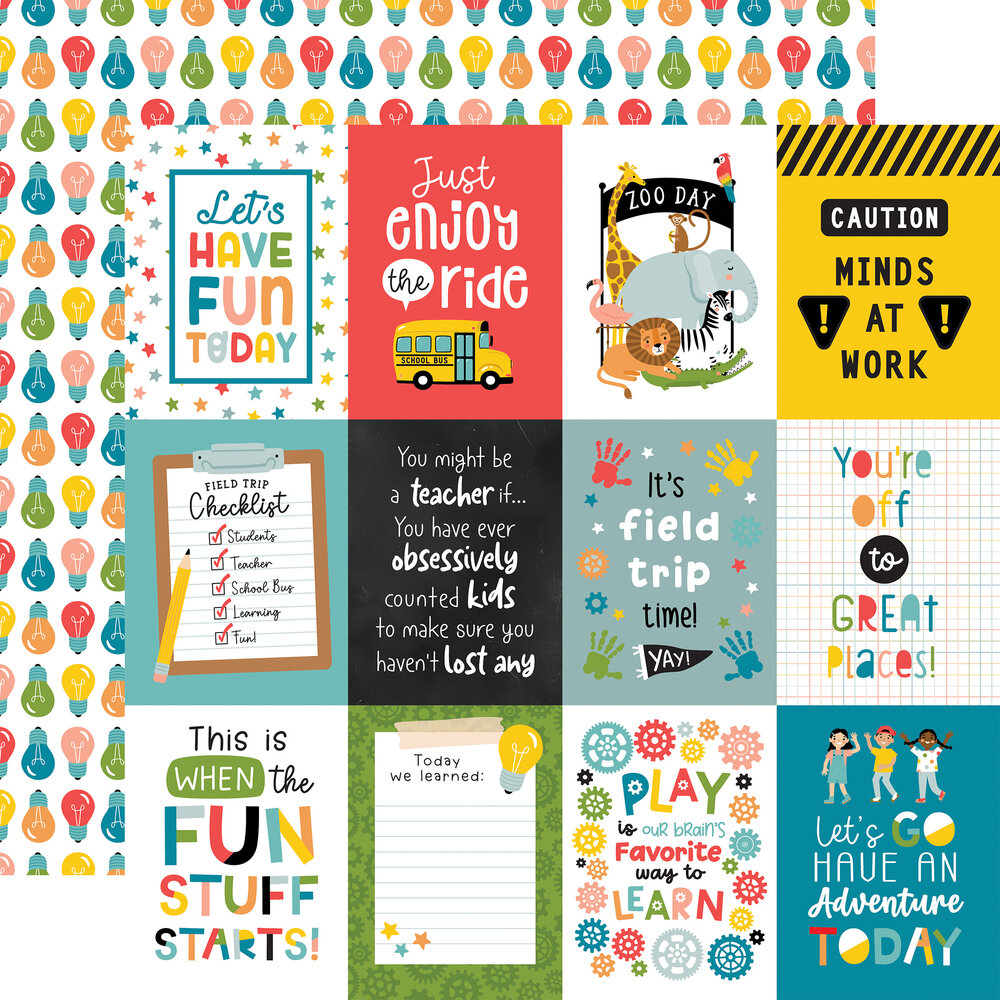 Echo Park Field Trip 12x12 Inch Collection Kit (FT478016) Echo Park Field Trip 12x12 Inch Collection Kit (FT478016)