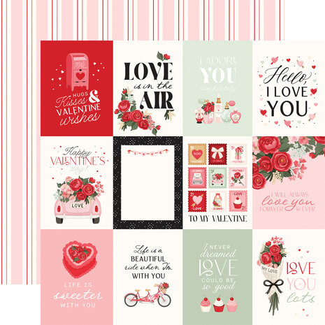 Carta Bella Be Mine 12x12 Inch Collection Kit (CBBM477016) Carta Bella Be Mine 12x12 Inch Collection Kit (CBBM477016)