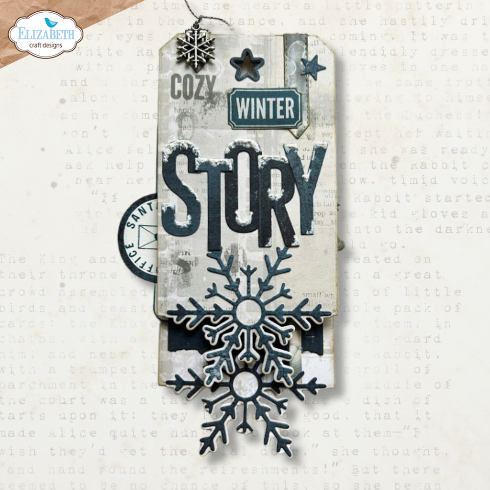 Elizabeth Craft Designs Winter Wanderlust Die Winter Tags (2317) Elizabeth Craft Designs Winter Wanderlust Die Winter Tags (2317)