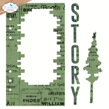 Elizabeth Craft Designs Winter Wanderlust Die Brick Frame (2313)