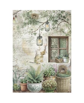 Stamperia Herbarium Silvae A4 Rice Paper Window (6pcs) (DFSA41077) Stamperia Herbarium Silvae A4 Rice Paper Window (6pcs) (DFSA41077)