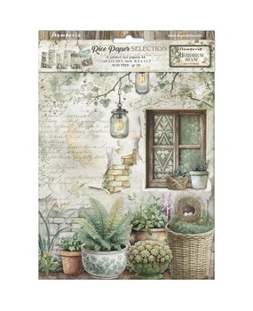 Stamperia Herbarium Silvae A4 Rice Paper Selection (6pcs) (DFSA4XHS) Stamperia Herbarium Silvae A4 Rice Paper Selection (6pcs) (DFSA4XHS)