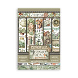 Stamperia Herbarium Silvae A5 Washi Pad (8pcs) (SBW27)