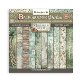 Stamperia Herbarium Silvae 8x8 Inch Paper Pack Maxi Backgrounds Selection (SBBS136)