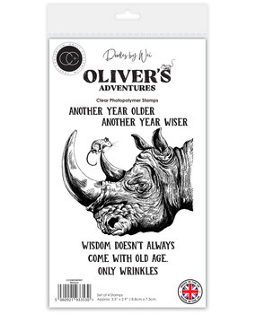 Craft Consortium Oliver's Adventures A6 Photopolymer Stamp Set Wisdom (CCDWSTMP007)