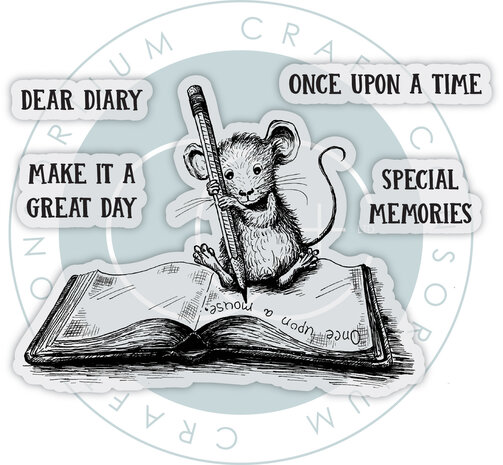 Craft Consortium Oliver's Adventures A6 Photopolymer Stamp Set Memories (CCDWSTMP008)