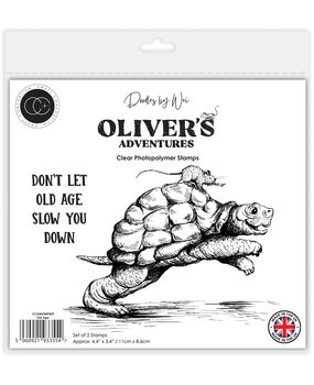 Craft Consortium Oliver's Adventures A6 Photopolymer Stamp Set Old Age (CCDWSTMP009)