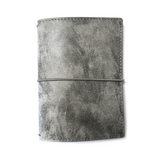 Elizabeth Craft Designs Hinged To The Past Art Journal Stonewashed Grey Passport (AJ08)