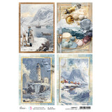 Ciao Bella An Artist Journey A4 Rice Paper An Artist Journey Cards (5pcs) (CBRP577)