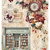 Ciao Bella Book Lovers A4 Rice Paper Vintage Book Shop (5pcs) (CBRP576) Ciao Bella Book Lovers A4 Rice Paper Vintage Book Shop (5pcs) (CBRP576)