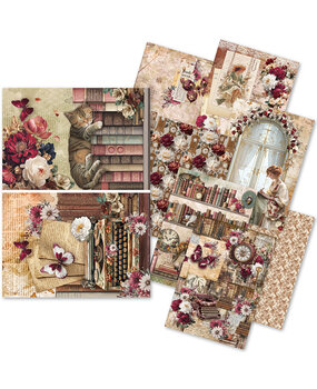 Ciao Bella Book Lovers A5 Rice Paper Mixed (8pcs) (CBRS026) Ciao Bella Book Lovers A5 Rice Paper Mixed (8pcs) (CBRS026)