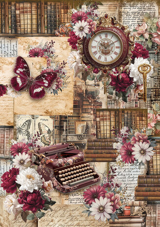 Ciao Bella Book Lovers A5 Rice Paper Mixed (8pcs) (CBRS026) Ciao Bella Book Lovers A5 Rice Paper Mixed (8pcs) (CBRS026)