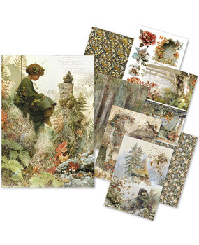 Ciao Bella Fairy Whispers A5 Rice Paper Mixed (8pcs) (CBRS030)