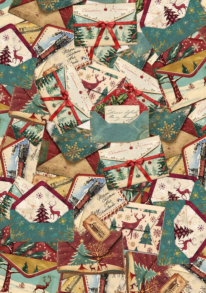 Ciao Bella Polar Railway A5 Rice Paper Mixed (8pcs)(CBRS029) Ciao Bella Polar Railway A5 Rice Paper Mixed (8pcs)(CBRS029)