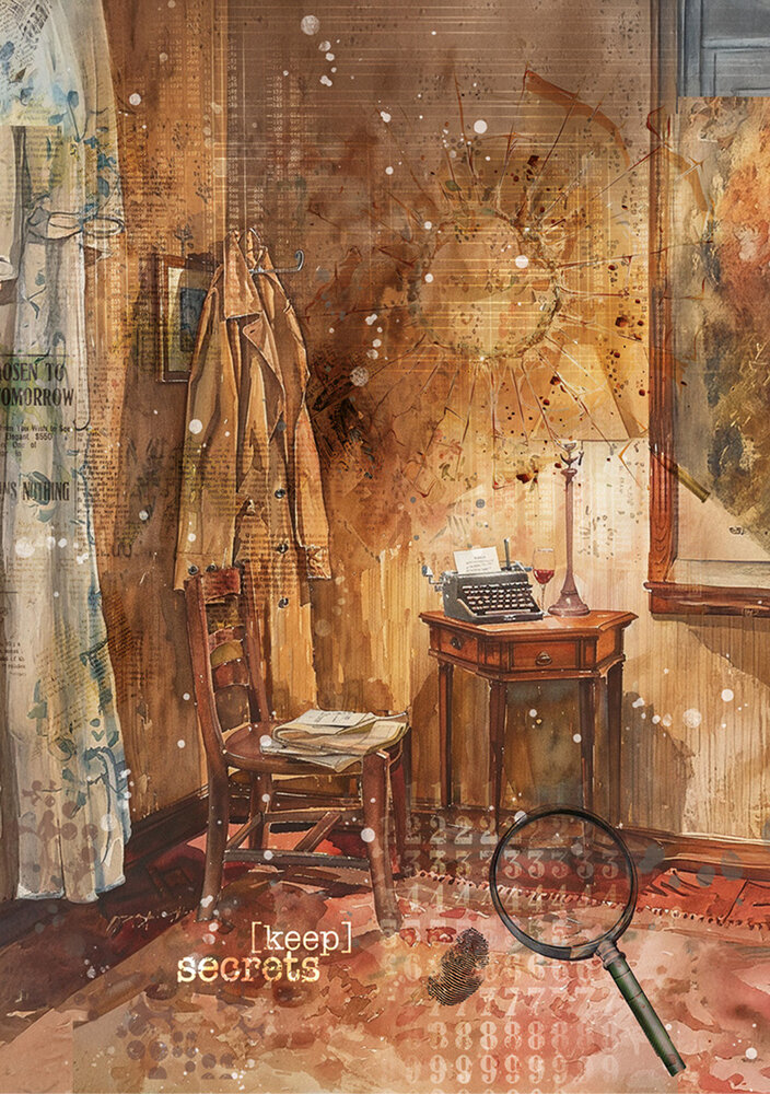 Ciao Bella The Last Mystery A5 Rice Paper Mixed (8pcs) (CBRS028)