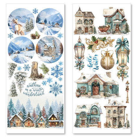 Ciao Bella Winterling Transparent Adhesive Sheets (5pcs) (CBI010)