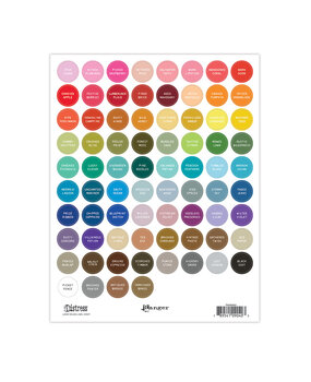 Ranger Tim Holtz Distress Large Round Label Sheet White (TDA90403) Ranger Tim Holtz Distress Large Round Label Sheet White (TDA90403)