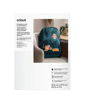 Cricut Printable Iron-On for Dark Fabrics A4 (3pcs) (2011742)