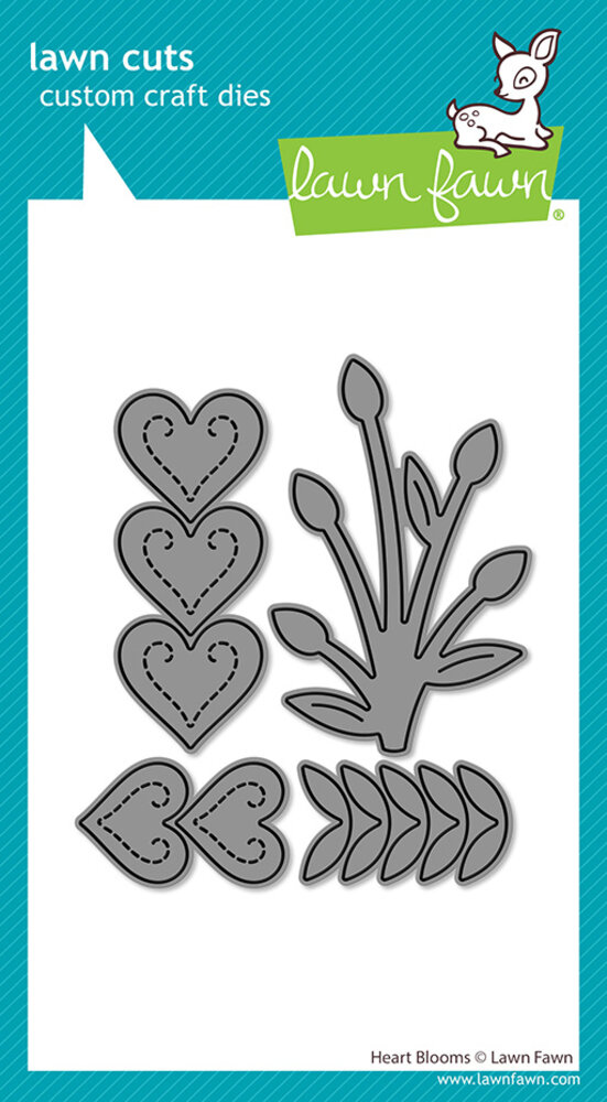 Lawn Fawn Heart Blooms Stand-Alone Lawn Cuts Dies (LF3958) Lawn Fawn Heart Blooms Stand-Alone Lawn Cuts Dies (LF3958)